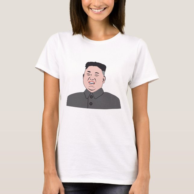 Laughing Kim Jong-un T-Shirt (Front)