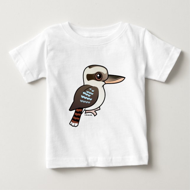 Laughing Kookaburra Baby T-Shirt (Front)