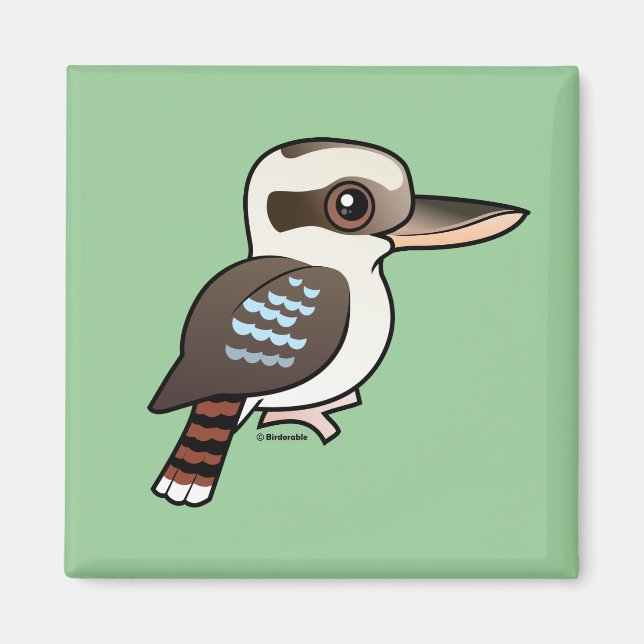 Laughing Kookaburra Magnet (Front)