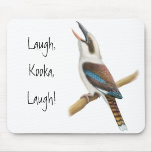 Laughing Kookaburra Mousepad