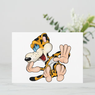 Laughing Leopard Invitations