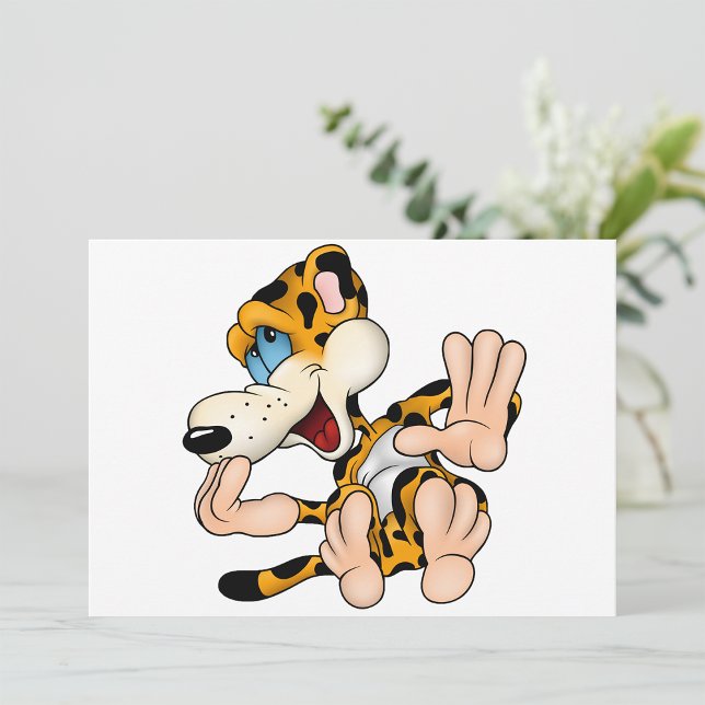 Laughing Leopard Invitations (Creator Uploaded)
