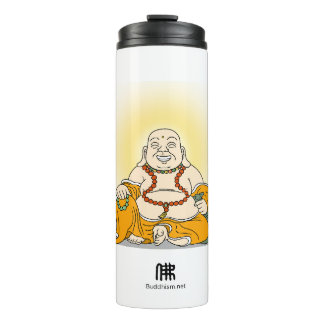Laughing Maitreya Buddha Tumbler