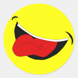 Laughing Mouth Sticker
