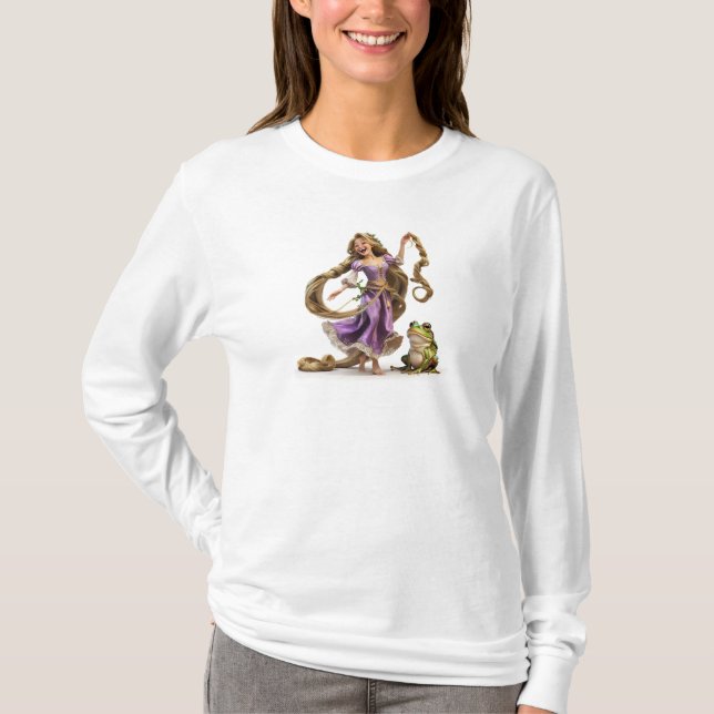 Laughing Rapunzel T-Shirt (Front)