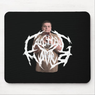 Laughing Sticker Mouse Pad