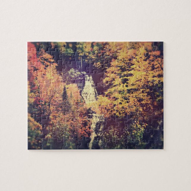 Laughing Whitefish Falls Jigsaw Puzzle (Horizontal)