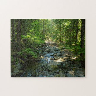 Laughingwater Creek at Mount Rainier National Park Jigsaw Puzzle