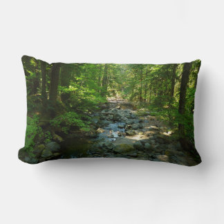 Laughingwater Creek at Mount Rainier National Park Lumbar Cushion