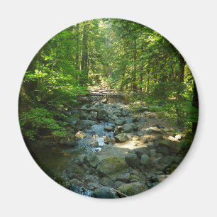 Laughingwater Creek at Mount Rainier National Park Magnet
