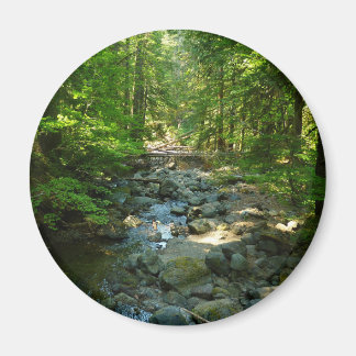 Laughingwater Creek at Mount Rainier National Park Magnet