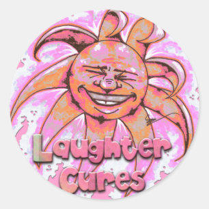Laughter Cures Stickers