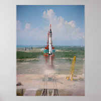 Launch of Freedom 7 Photograph