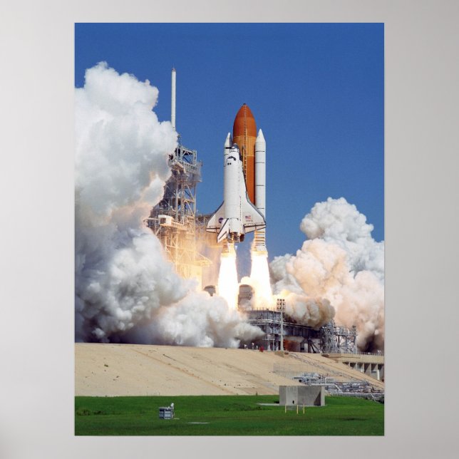 Launch of Space Shuttle Atlantis (STS-115) Poster (Front)