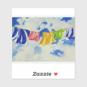Laundry Art Clothesline