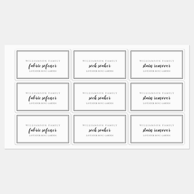 Laundry Black & White Product (Sheet)