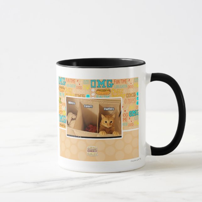 Laundry Cat Mug (Right)