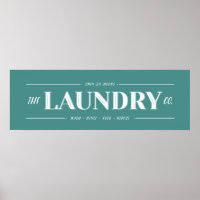 Laundry Co. Sign