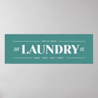 Laundry Co. Sign
