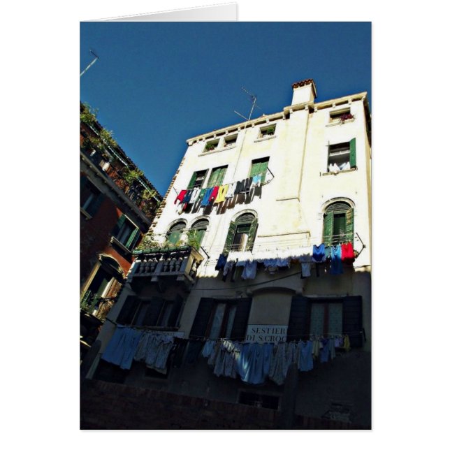 Laundry Day Card (Front)