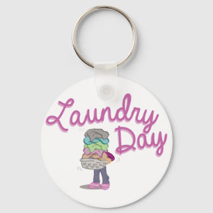 Laundry Day Key Ring
