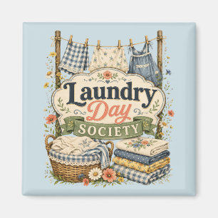 Laundry Day Society Cottagecore Florals Magnet