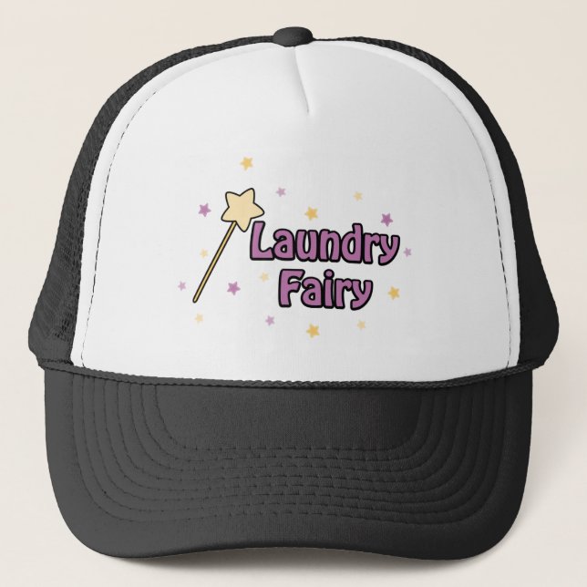 Laundry Fairy Trucker Hat (Front)