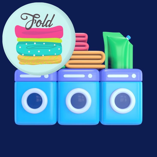 Laundry Folded Towels Magnet (Creator Uploaded)