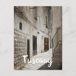 Laundry hanging to dry in an alley in Italy Postcard