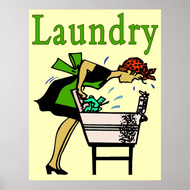 Laundry Lady Poster (Front)