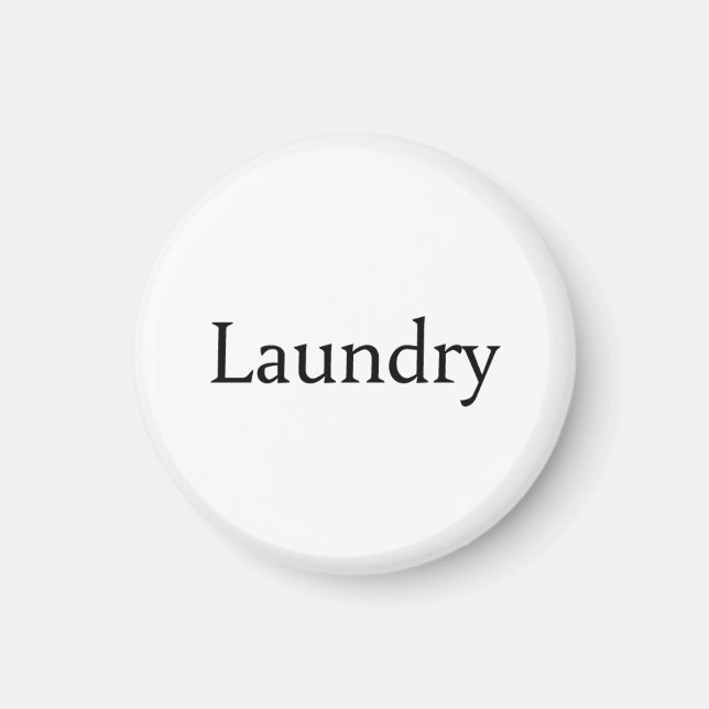 Laundry Magnet (Front)