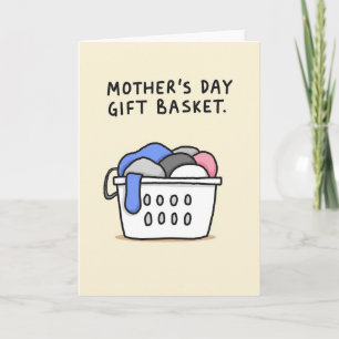 Laundry Mothers Day Gift Card
