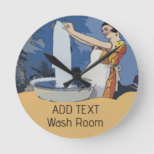 Laundry Room Clock