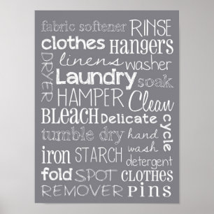 Laundry Room Poster