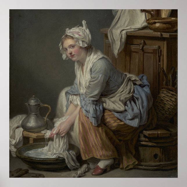 Laundry Room Washing Poster (Front)