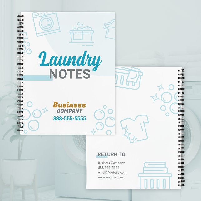 Laundry Services Laundromat Notebook (Creator Uploaded)