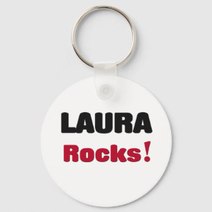 Laura Rocks Key Ring