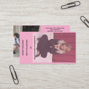 #LAURAHGUILLENFOUNDATION OF #BEVERLY HILLS BUSINESS CARD