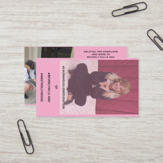 #LAURAHGUILLENFOUNDATION OF #BEVERLY HILLS BUSINESS CARD