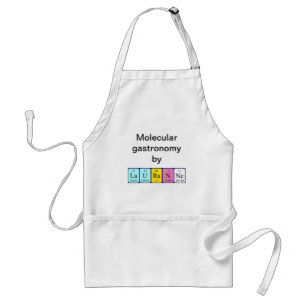 Lauranne periodic table name apron