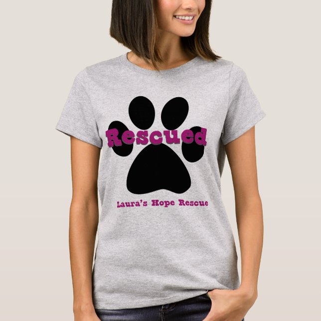 Laura's Hope Rescue - Rescued Women's T-shirt (Front)