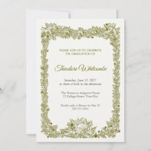Laureate Honours Graduation Party Invitation