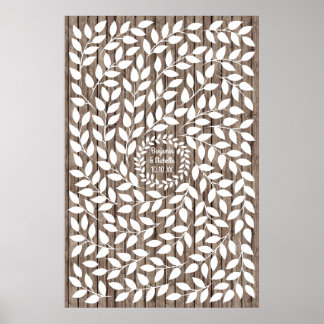 Laurel - 250 Signature Guest Book Alternative