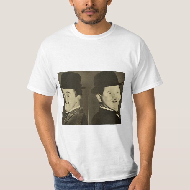  Laurel and Hardy T-Shirt (Front)