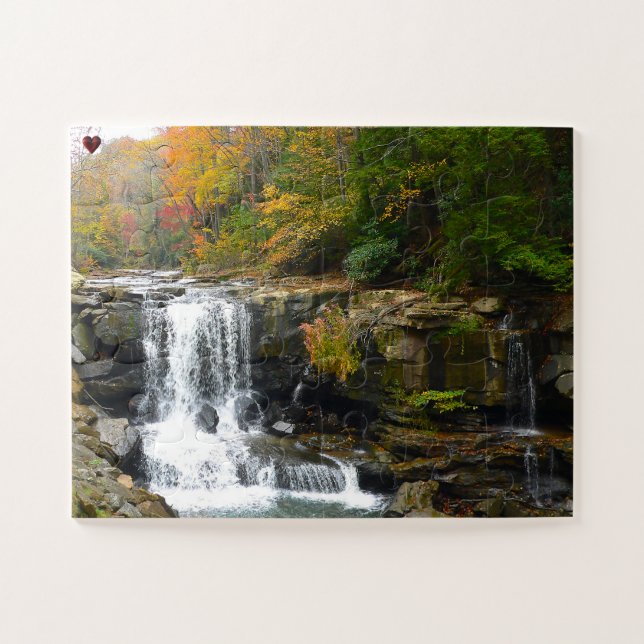 Laurel Creek Virginia Jigsaw Puzzle (Horizontal)