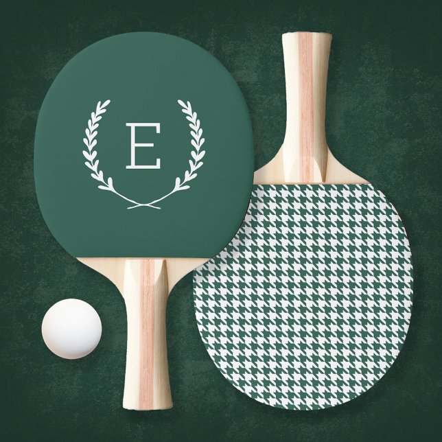 Laurel Crest Monogram Ping Pong Paddle (Creator Uploaded)