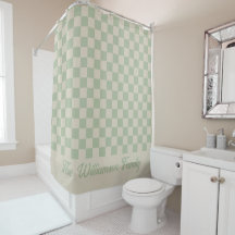 Laurel green Chequered Aesthetic