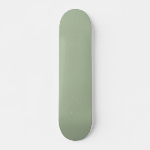 Laurel Green Solid Colour Skateboard