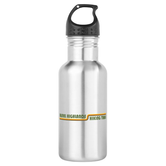 Laurel Highlands Hiking Trail Pennsylvania 532 Ml Water Bottle (Front)