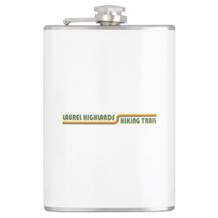Laurel Highlands Hiking Trail Pennsylvania Hip Flask